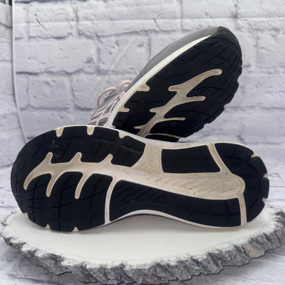 Asics Womens Gel-Contend 7 Athletic Running Shoes Gray Pink Sneakers Sz 10 Wide - Picture 9 of 10